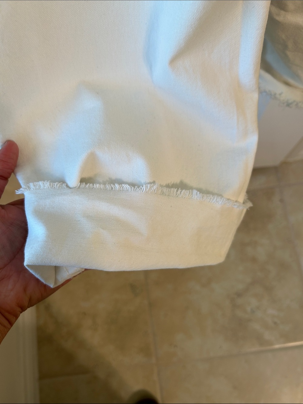 Dickies White Painter's Overalls with Paint Splatter - Picture 4 of 7